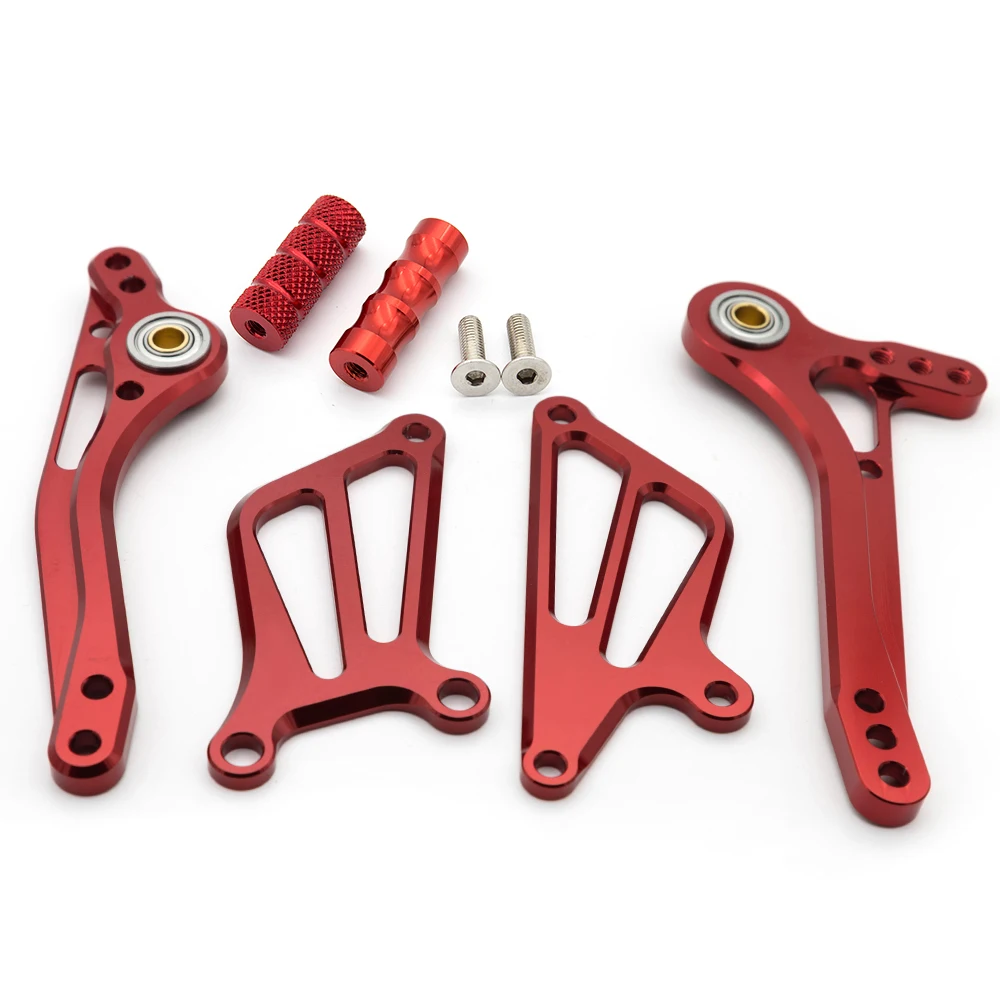 

For Kawasaki ZX6R ZX 6R 05-08 CNC Aluminum Alloy Motorcycle Rearset Footrest Footpeg Pedal Rear set Foot rest Accessories Part