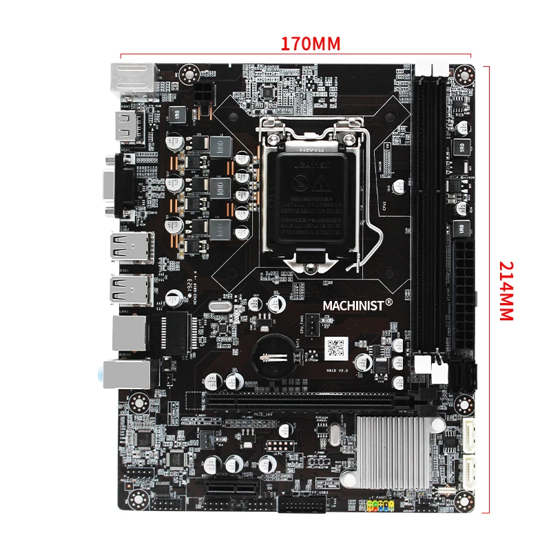 MACHINIST H81 настольная материнская плата LGA 1150 Поддержка Intel i3/i5/i7 процессор и DDR3 RAM