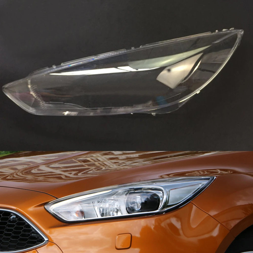 Для Ford Focus фары объектив фары автомобиля крышка Замена прозрачные линзы Авто оболочка Крышка - Цвет: Driver Side