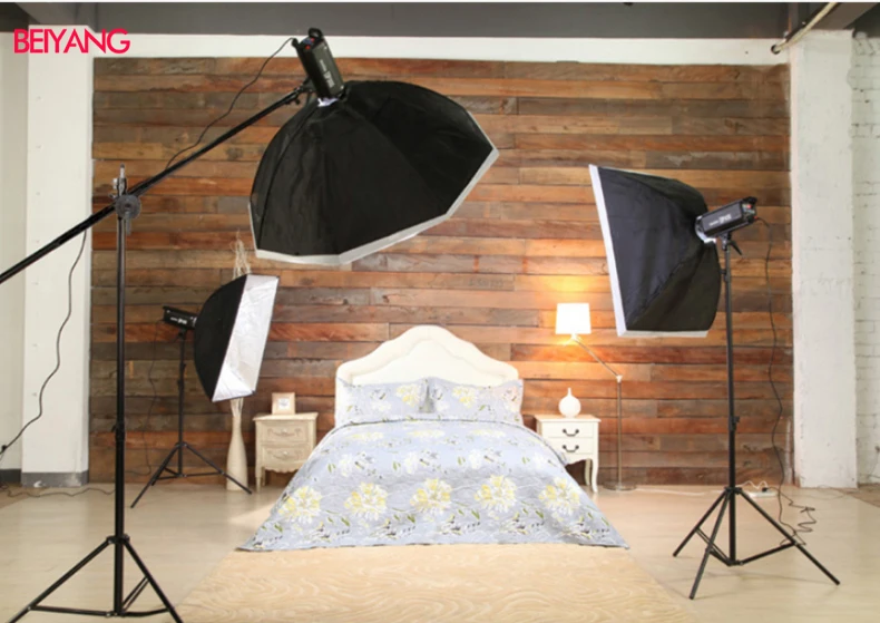 

BEIYANG 95cm 37.5in Portable Umbrella Octagon Softbox Flash Speedlight Speedlite Reflector Softbox with Carrying Bag