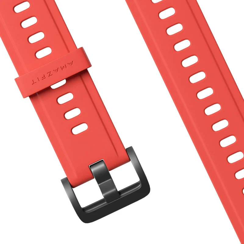 Оригинальные часы с силиконовым ремешком для Xiaomi Huami Amazfit GTR(47 мм и 42 мм) и умные спортивные часы 1 2 2S& Bip Lite