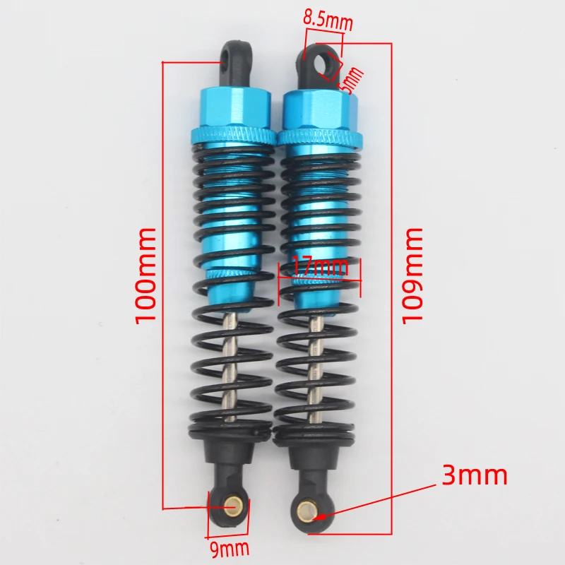 HSP 108004 188004 алюминиевый амортизатор 108 мм 08001 08058 1/10 обновленные детали для грузовик
