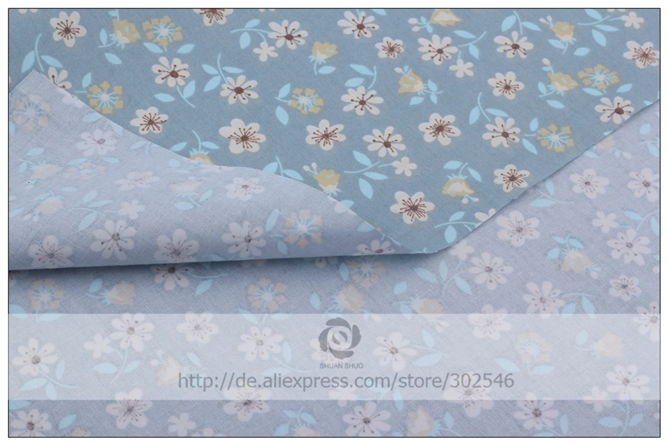 Shuangshuo Flora& stripeTissus хлопчатобумажная ткань Лоскутная Ткань Жир четверть пряди Ткань для шитья кукольных салфеток 40*50 см 7 шт./лот