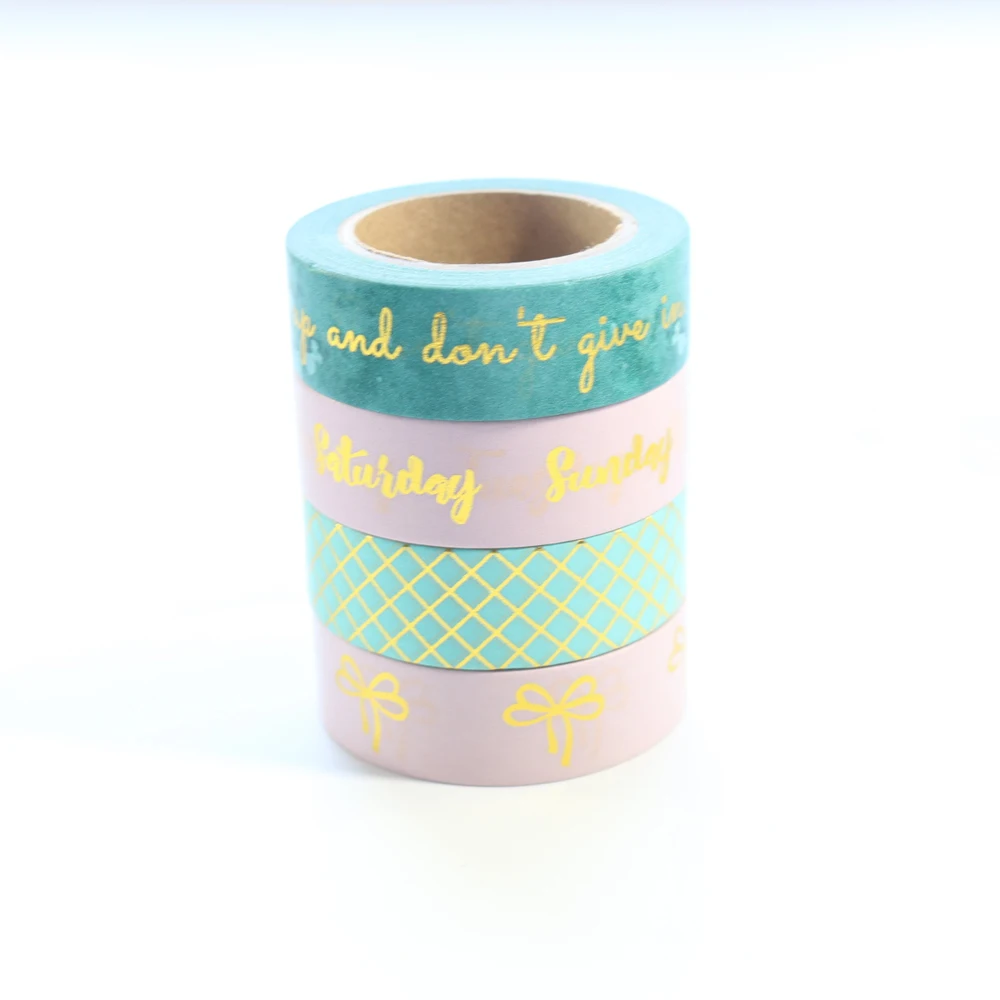 Милая Золотая фольга Domikee фотоальбом для планера канцелярские принадлежности