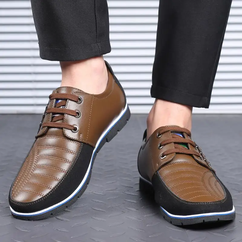 

Fashion New Business Shoes Men Formal Leather Male Shoes Classic Casual Footwear Big Size 38-48 Zapatos De Hombre