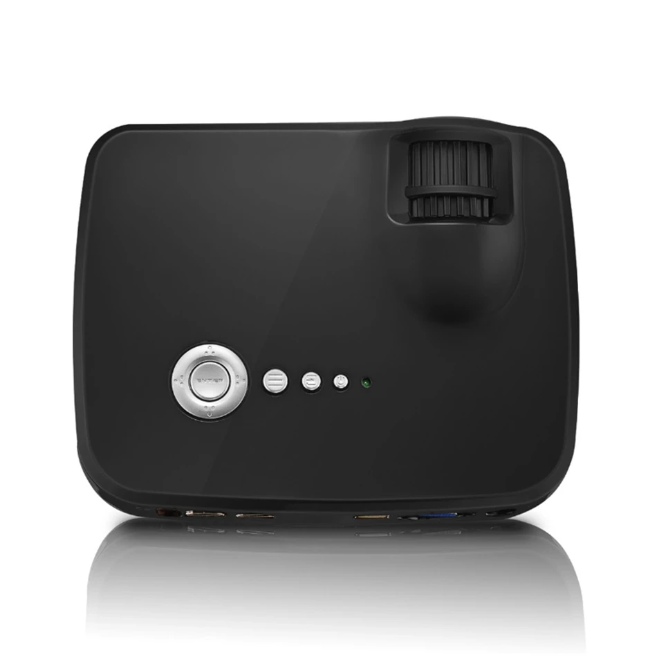 

GP70 LCD 800*480 Projector (Optional Android 4.4 Bluetooth WIFI )HD 1080P 1800 lumens LED Video Home Theater