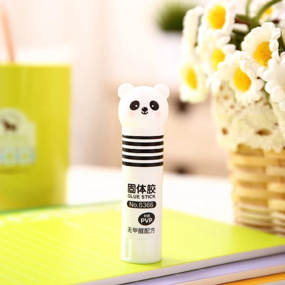 Новый мультяшный рисунок панды сильный клей-карандаш школьные принадлежности