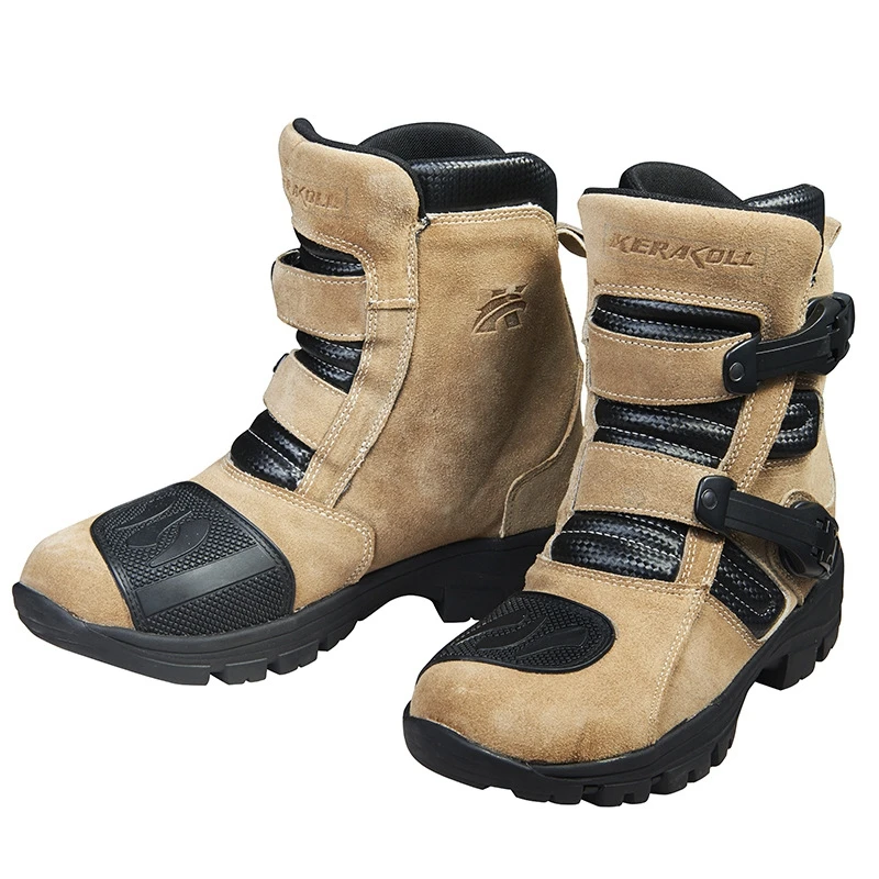 

Motorcycle Riding Boots Racing Rally Shoes Moto Boots Casual Shoes Leather Motocross Locomotive Leisure Drop Protection For Men