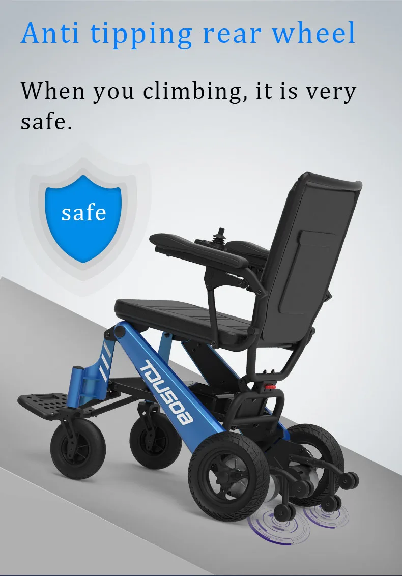 Бесплатная доставка новая автоматическая складная коляска с электроприводом и