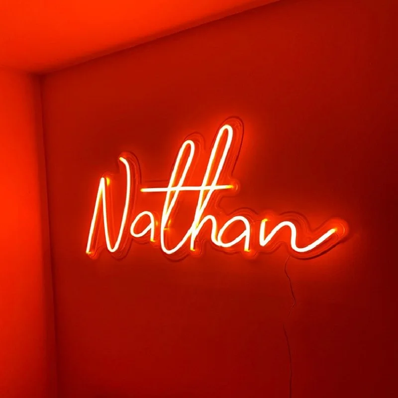 Неоновая вывеска на заказ ночник для магазина паба спальни комнаты Настенный