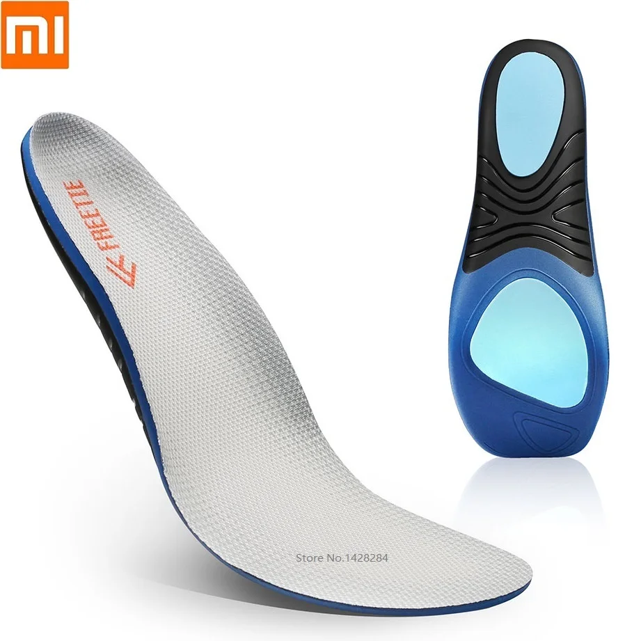 Xiaomi FREETIE амортизация спортивная стелька Мужская амортизация отскок поддержка кроссовки колодки дышащая функция стелька