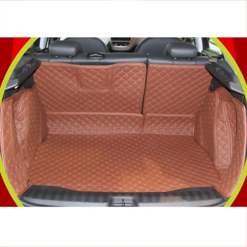 

for peugeot 2008 luxury leather car trunk mat cargo liner 2013 2014 2015 2016 2017 2018 2019