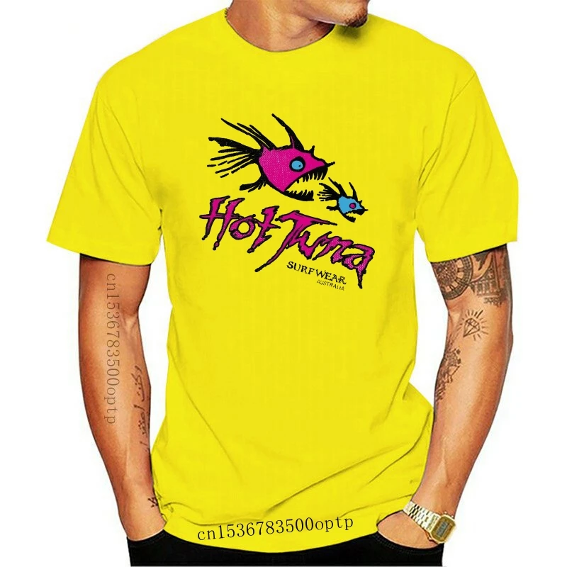 

New Hot Tuna - Nom Nom T-Shirt - White HOT SELL 2021 2021 Fashion Brand Men tees Solid Color short Sleeve 100% Cotton Casual T S