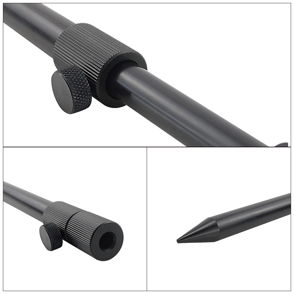 2 шт. Карп рыболовные палочки Алюминиевая Подставка для удочки зуммер бар 3