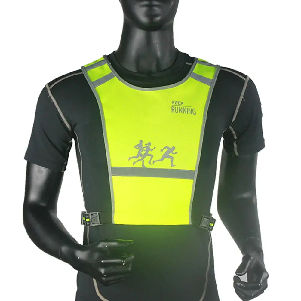 СВЕТОДИОДНЫЙ беспроводной жилет светоотражающий светящийся для активного
