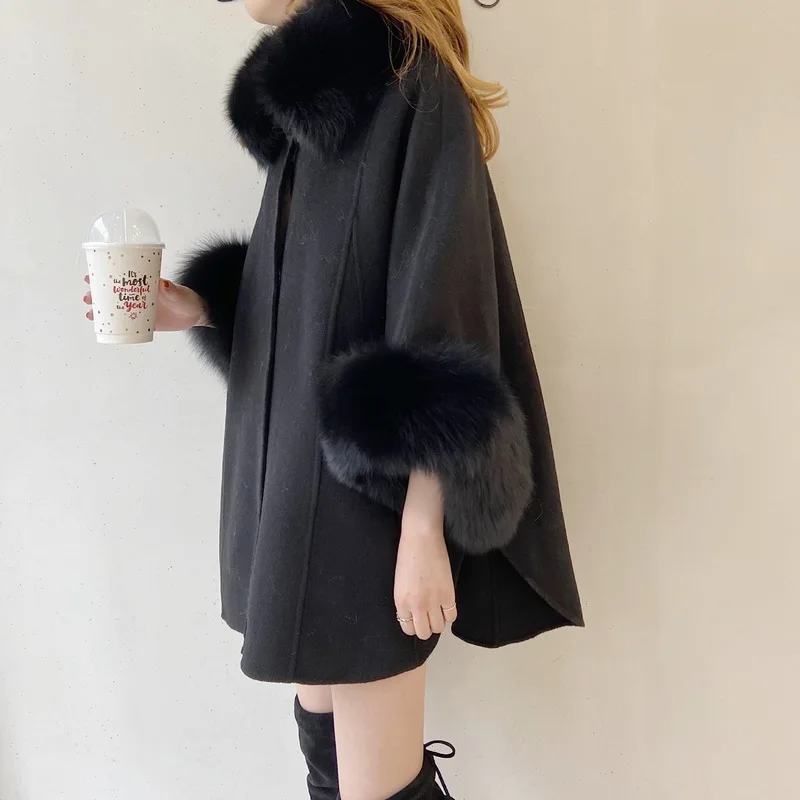 OFTBUY 2022 пальто с натуральным мехом зимняя куртка для женщин натуральный Лисий мех