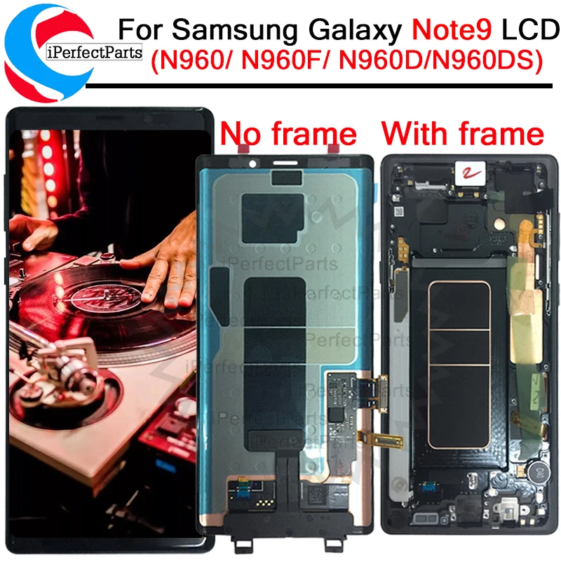 ЖК дисплей 6 4 дюйма AMOLED для Samsung Galaxy Note 9 N960F N960D N960DS N960 сенсорный экран с