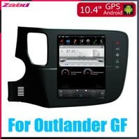 accessories car android multimedia dvd player radio hd big screen dsp stereo gps navigation for mitsubishi outlander 20132019