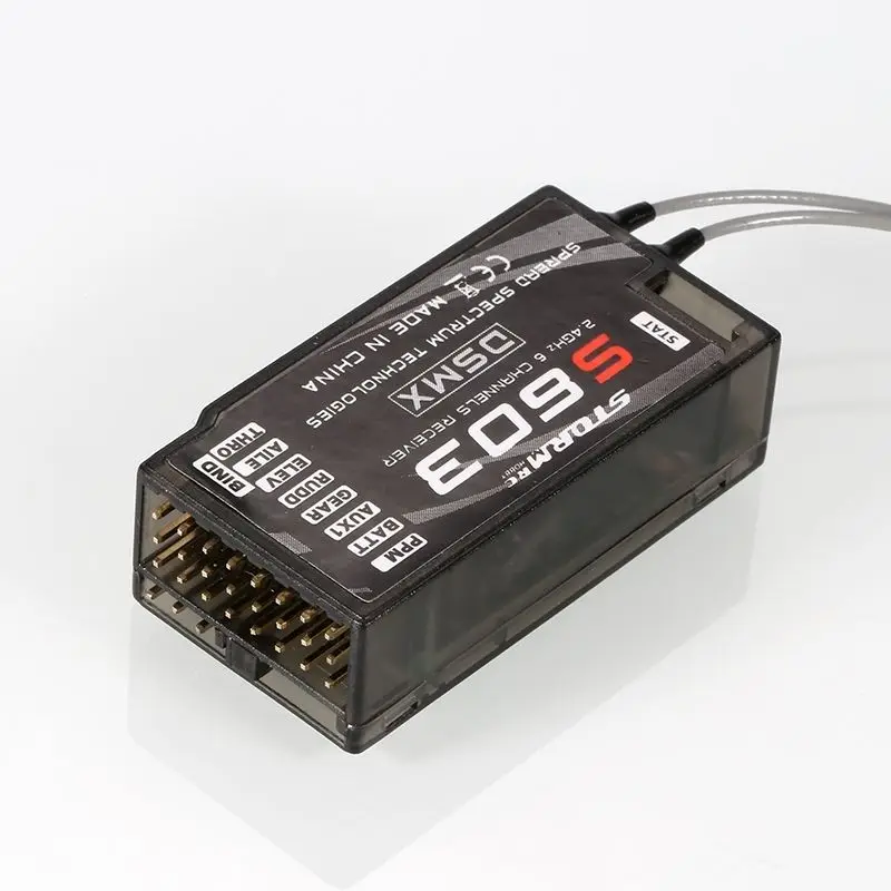 S603 2 4 ГГц цифровая модуляция распространения 6CH приемник для DX6i JR DX7 RC