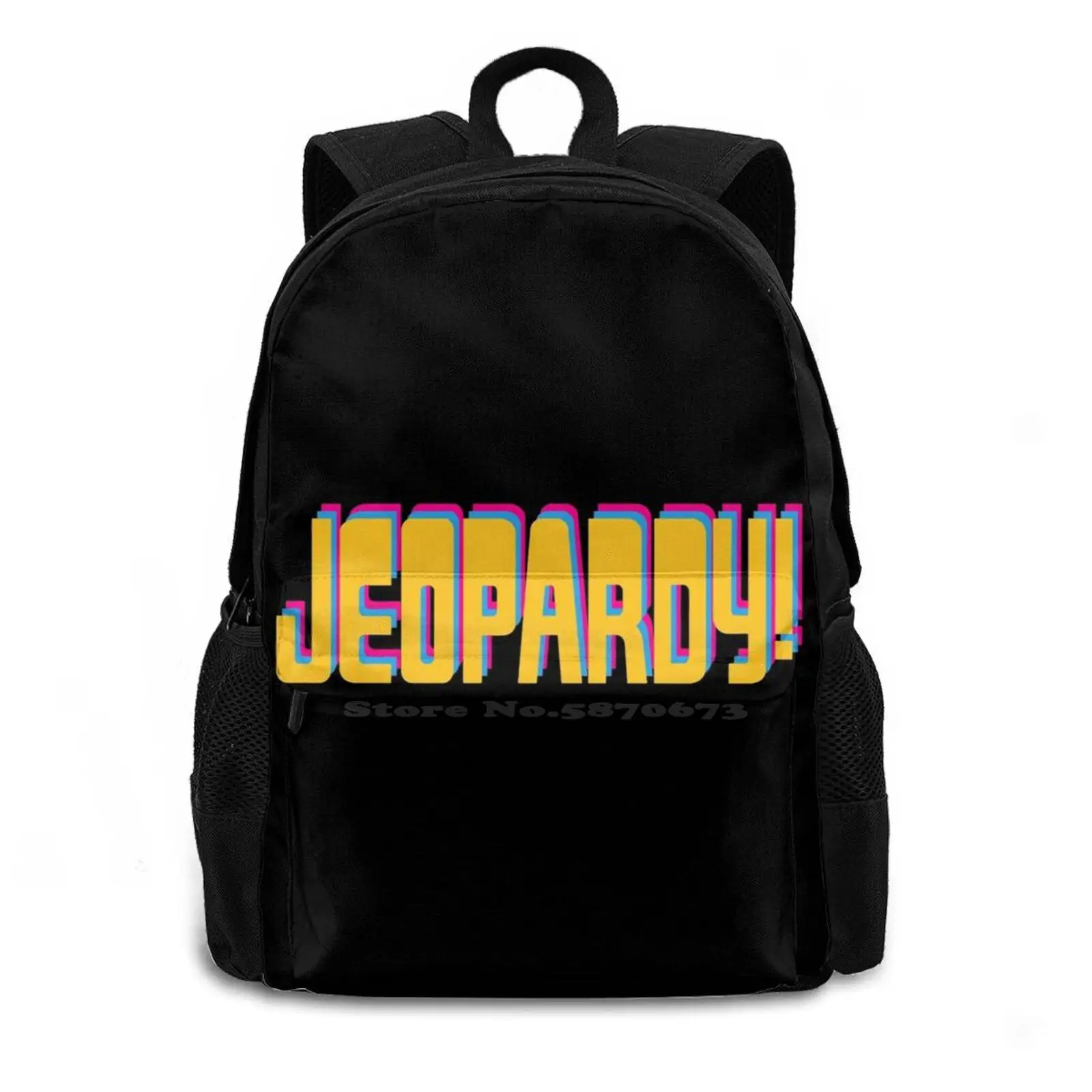 Новые поступления без названия сумки унисекс студенческая сумка рюкзак Jeopardy Game