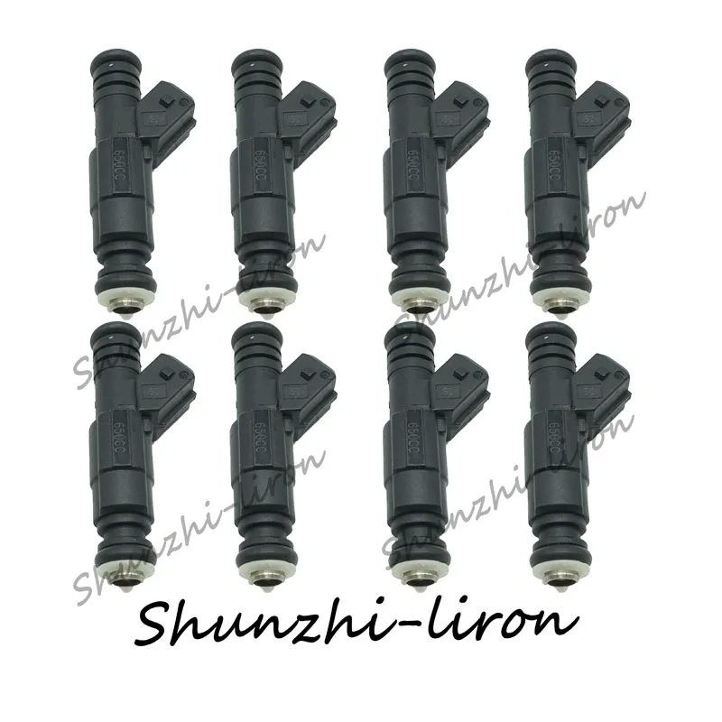 

8 шт. Форсунка топливной форсунки для гонок Turbo 650CC LS1 LS6 LSX E85 GT650 GT800 GT1000 OEM:BS-650CC