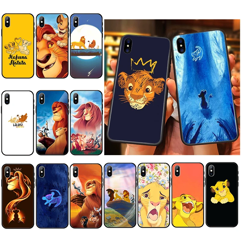 Yinuoda Simba the lion king Новинка чехол для телефона Fundas iphone 8 7 6 6S Plus 5 5S SE XR X XS MAX 11pro max Coque
