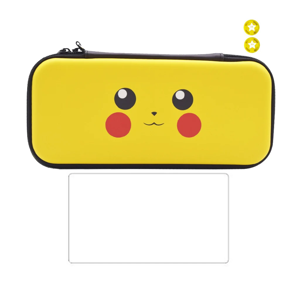 Портативный жесткий чехол-сумка для kingd Switch Lite+ защита экрана HD+ крышка джойстика для nintendo Switch Lite аксессуары