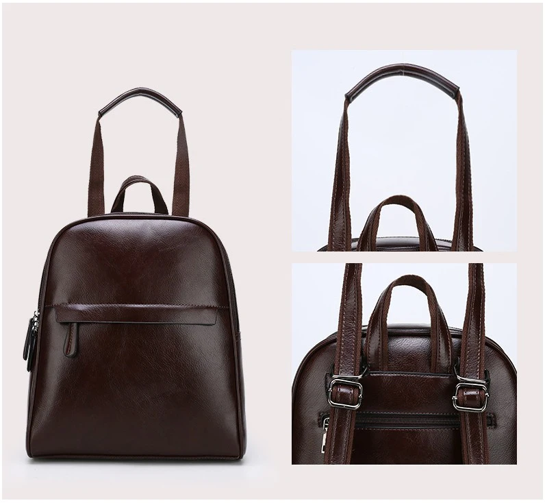 ZMQN, винтажный кожаный женский рюкзак,, Mochila Feminina, Большой Вместительный рюкзак, школьные сумки для девочек-подростков, сумка для женщин C130