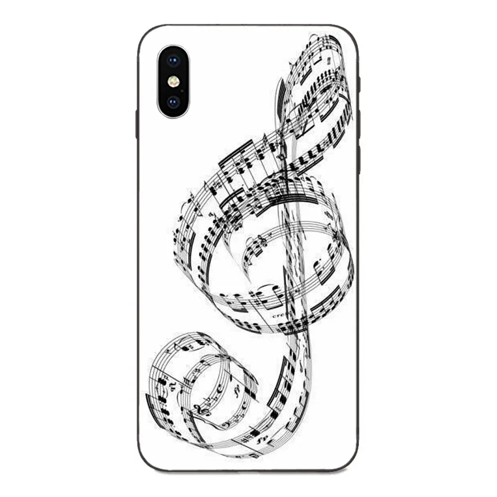 Клавиши Скрипичный ключ музыкальные ноты для Huawei Mate 9 10 20 P8 P9 P10 P20 P30 Lite Mini Play Pro P smart