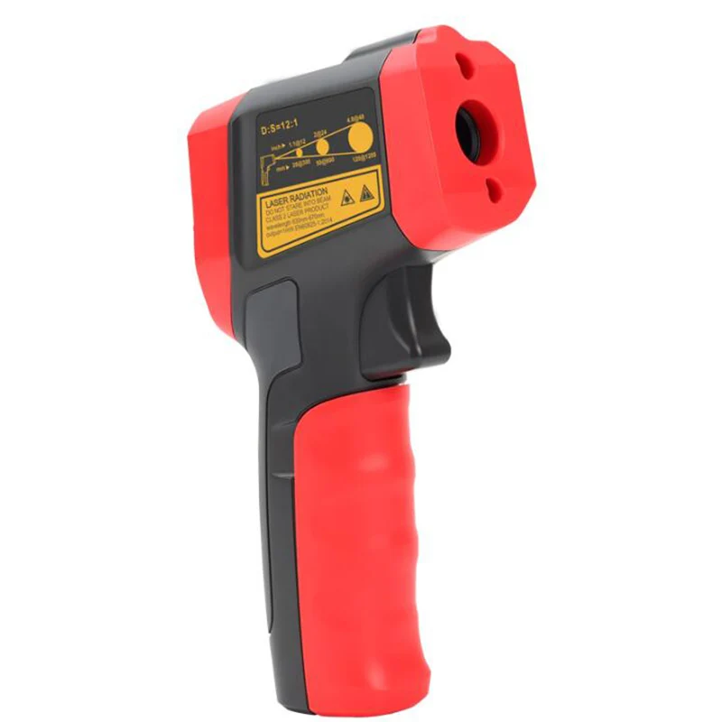 Дешево UNI-T UT302A + UT302C + UT302D + Бесконтактный измеритель температуры, инфракрасный термометр с ЖК-подсветкой, лазерный инфракрасный термометр