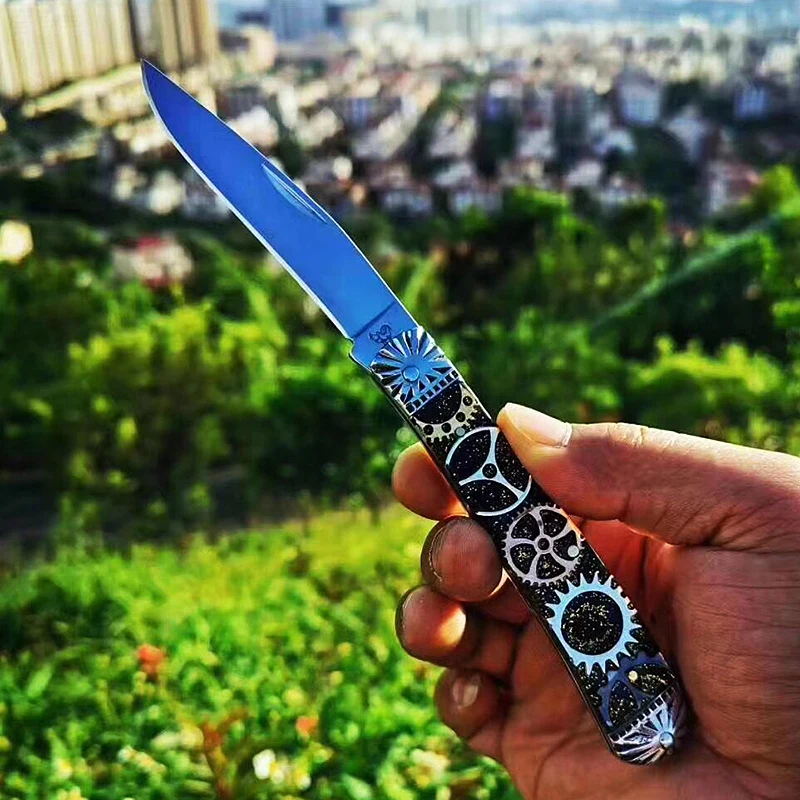 Карманный нож для выживания на открытом воздухе портативный карманный высокой