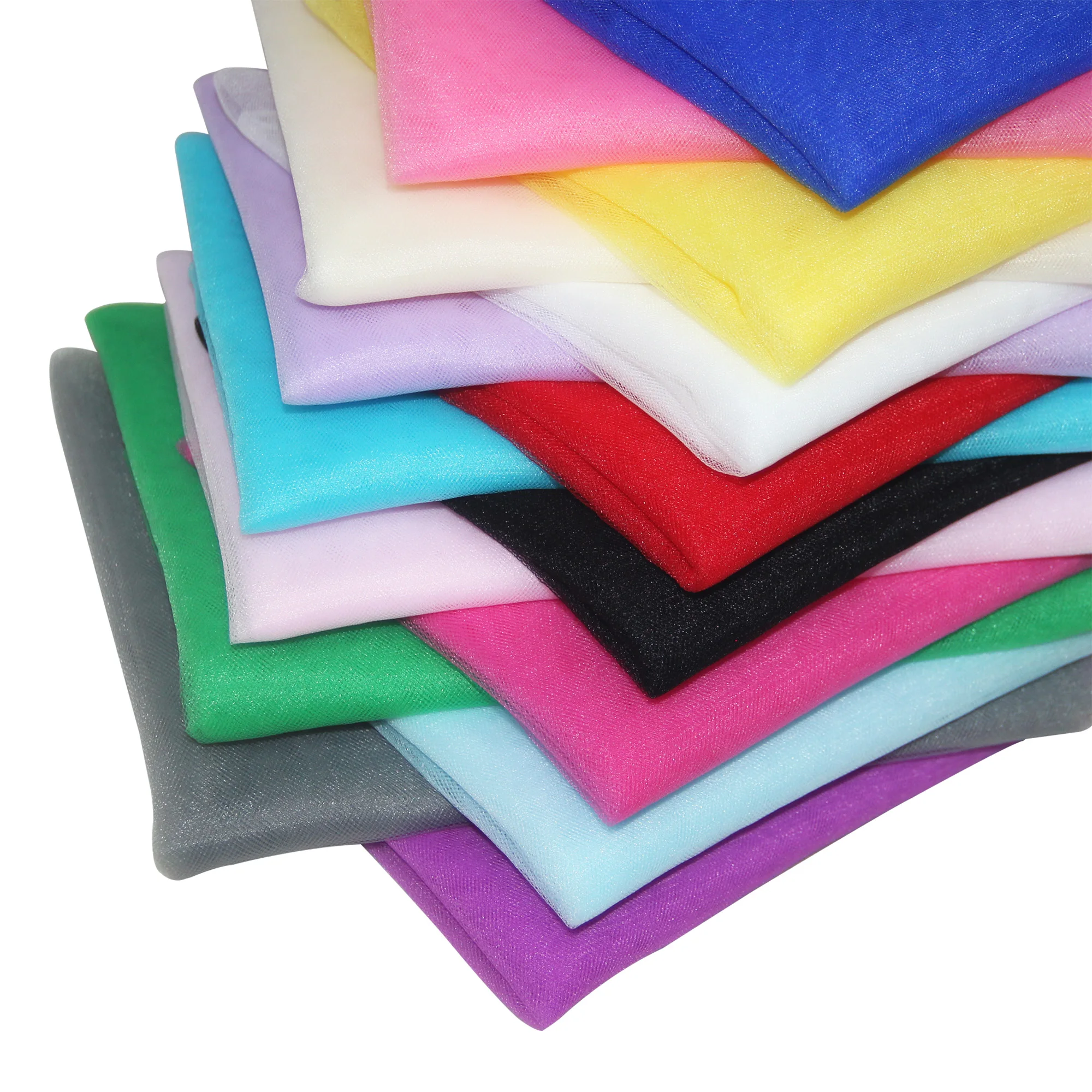 

160cm*10meters/Lot Soft 100% Nylon mesh tulle fabric 160cm wide baby tutu party wedding decoration girls birthday dress material