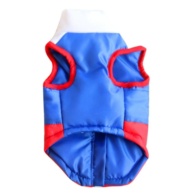 Одежда для собак Зимний мягкий жилет жгут теплая непродуваемая куртка