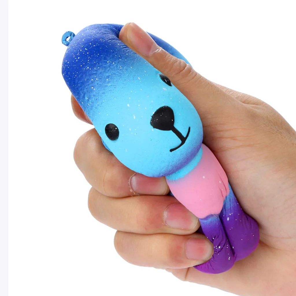 

Adorable Squishies Galaxy Puppy Slow Rising Fruit Scented Stress Relief Toy Gift Squeeze Rising Funny Toys For Kids Adults