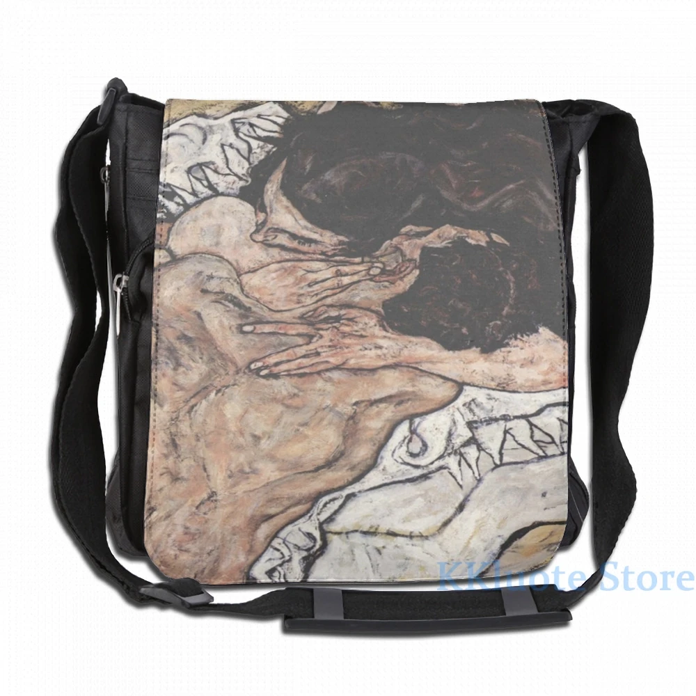 Рюкзак мужской/женский с забавным графическим принтом Egon Schiele разъемом USB 1917 для