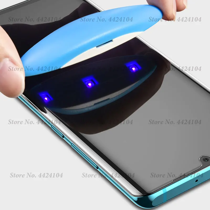 9D УФ Клей закаленное стекло полное покрытие для huawei P30 Pro P20 Lite mate 20 Lite жидкая Защитная пленка для экрана защитное стекло