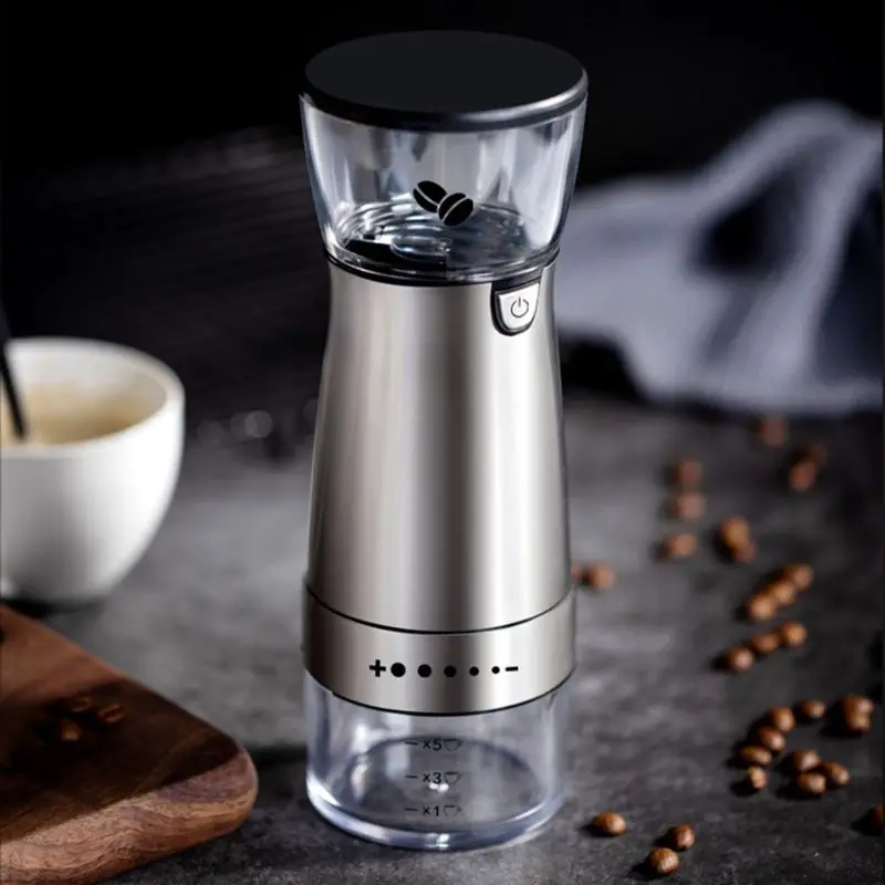 

Automatic Coffee Grinder Electric Usb Charging Portable Grinding Tools for Nuts Seeds Multifunction Grinder Machine