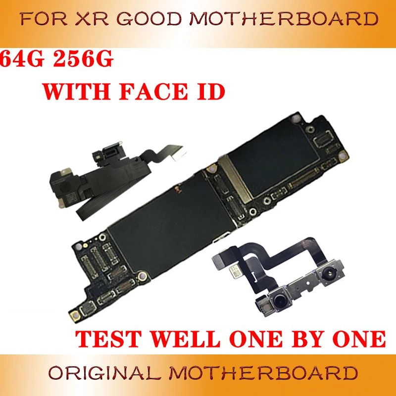 Placa base desbloqueada para iPhone X, XS, XR, XSMAX, buen funcionamiento, Sistema IOS, placa l&oacute;gica Original gratis, placa base de iCloud, buena prueba-1