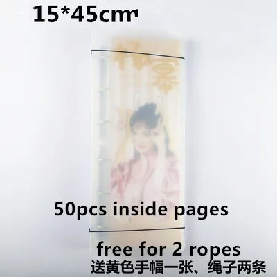 Vertical50pcspages Ручная книга для хранения баннеров, прозрачная, водонепроницаемая, kpop, аплодисменты, альбом 45*15 см - Цвет: Vertical50pcspages