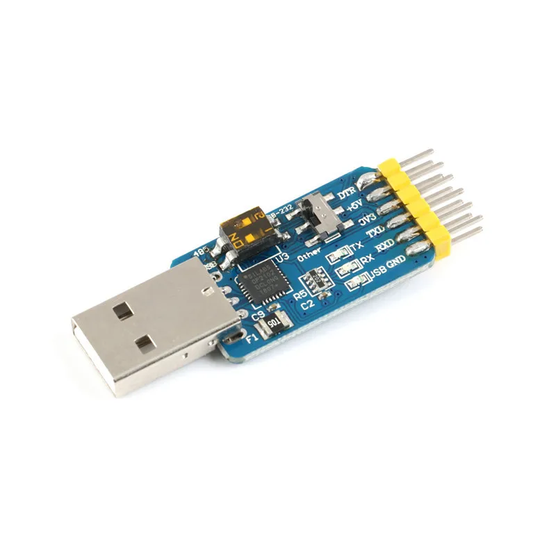 

Six in one multifunctional serial port module/USB to UART serial port module CP2102 TTL 485 232