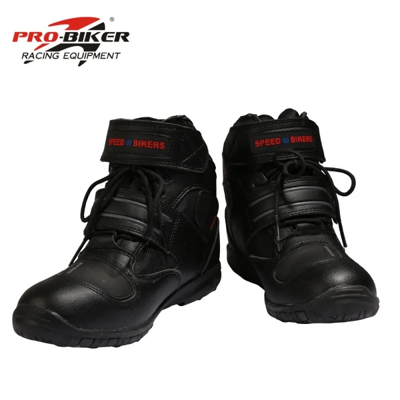 Soft Motorcycle Boots PRO boot biker waterproof SPEED Motorboats Men motocross boots Non-slip motorcycle shoes