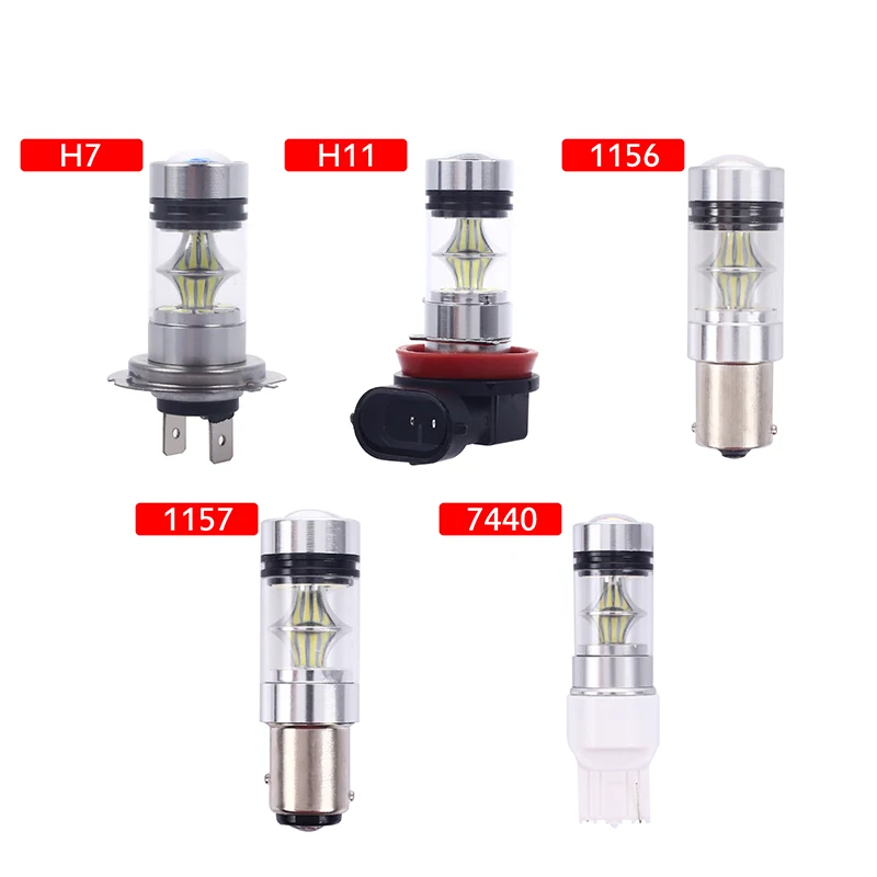 

LED Fog Light H7 H11 100W Bulbs 1PC Fog Lamp Headlight Car 10000LM Driving Bulb DC12V Car Light