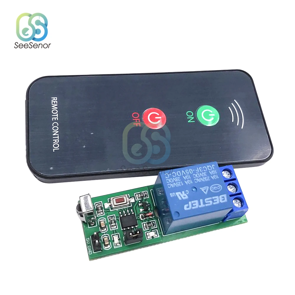 1-канальный инфракрасный релейный приемник управляющий переключатель плата