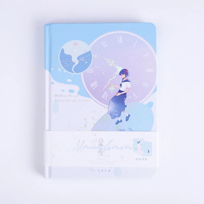 4 шт. маленькая свежая книга с цветной внутренней страницей b6 блокнот для