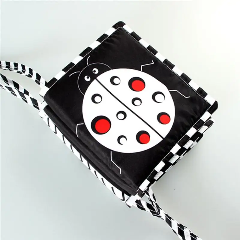 

1PC Baby Cloth Book Soft Fabric Cloth Book Portable Compact Safe Cloth Book