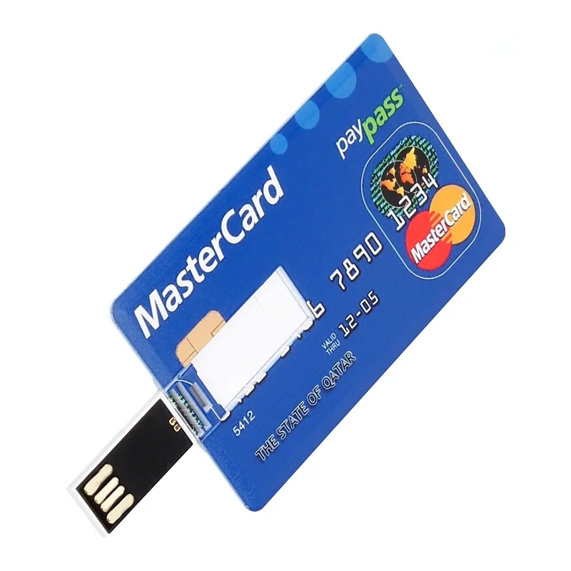 

Credit Card usb flash drive 32GB 4GB 8GB 16GB cle USB 2.0 flash stick 128GB Pendrive memory stick 64GB pen drive real capacity