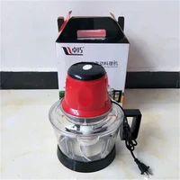 3l powerful meat grinder spice garlic vegetable chopper electric automatic mincing machine household grinder food processor 220v