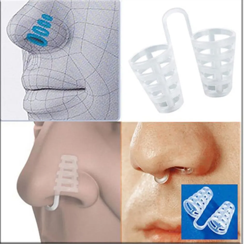 

Силиконовые мини-заглушки для лечения храпа инструменты для ночного сна 2,5x2 см удобные Заглушки для ноздрей посуда