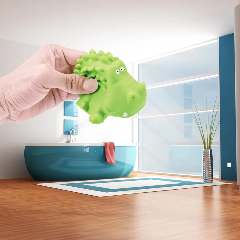 Мяч сенсорный для детей 0-24 м Цветной 3D тактильный мягкий виниловый ручной мяч с