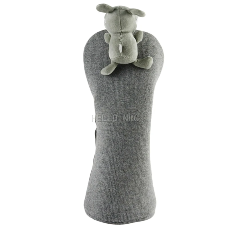 

Golf Club Headcover Driver Wood Head Cover 1 Pcs knitting PU leather